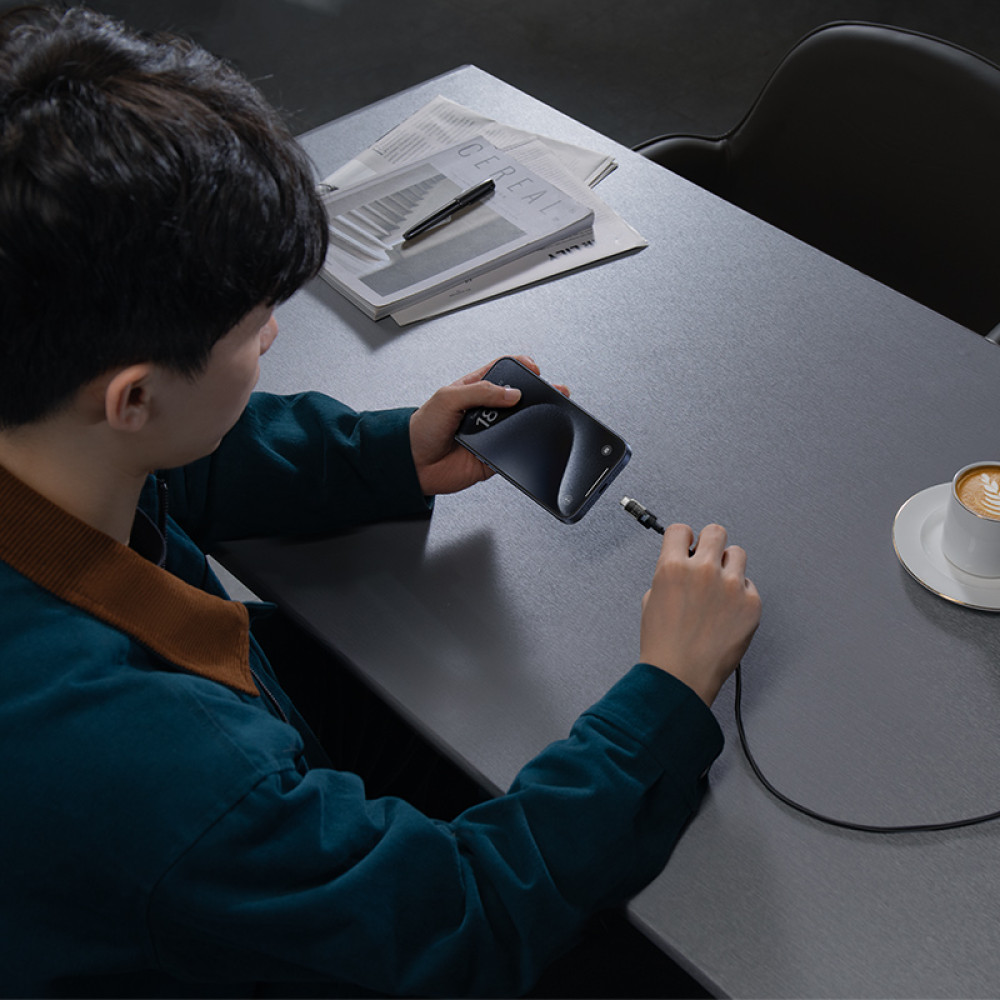Data Cable Baseus Gem Type-C to Type-C 100W 1m (P10373000111-00)