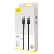 Data Cable Baseus Cafule PD2.0 flash Type-C to Type-C 100W 2m (CATKLF-ALG1)