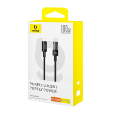 Data Cable Baseus Gem Type-C to Type-C 100W 2m (P10373000211-01)