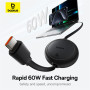 Data Cable Baseus Free2Pull Mini Type-C to Type-C 60W 1m (P10364500111-01)