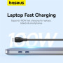 Data Cable Baseus Pudding Series Type-C to Type-C 100W 2m (P10355702221-01)