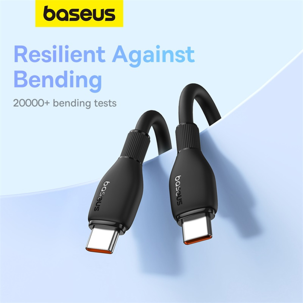 Data Cable Baseus Pudding Series Type-C to Type-C 100W 2m (P10355702221-01)