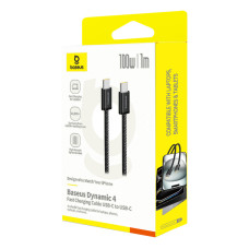 Data Cable Baseus Dynamic 4 Series Type-C to Type-C 100W 1m (P10381400111-00)