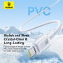 Data Cable Baseus Crystal Type-C to Type-C 100W 2m (P10383100211-01)