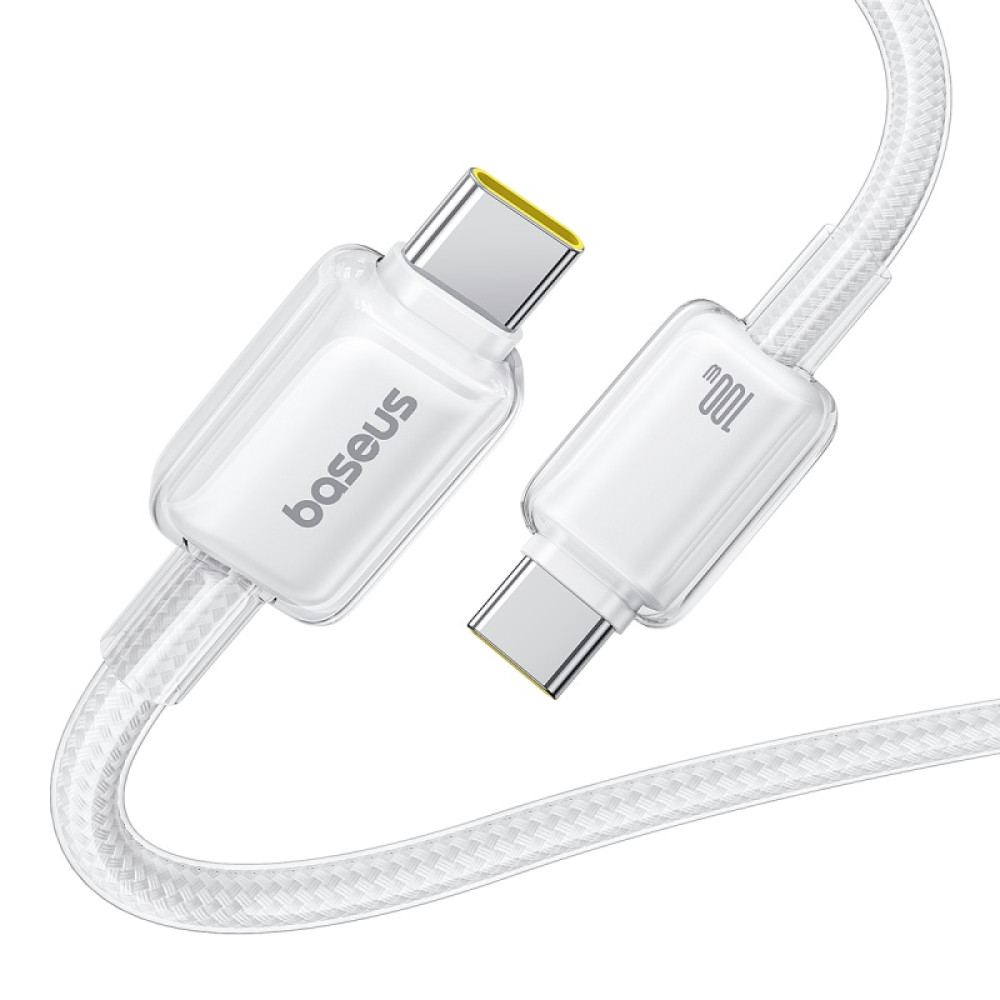 Data Cable Baseus Crystal Type-C to Type-C 100W 2m (P10383100211-01)