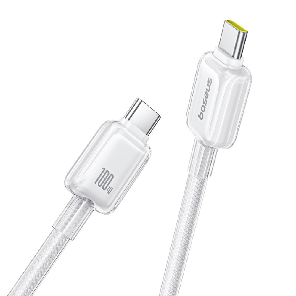 Data Cable Baseus Crystal Type-C to Type-C 100W 2m (P10383100211-01)