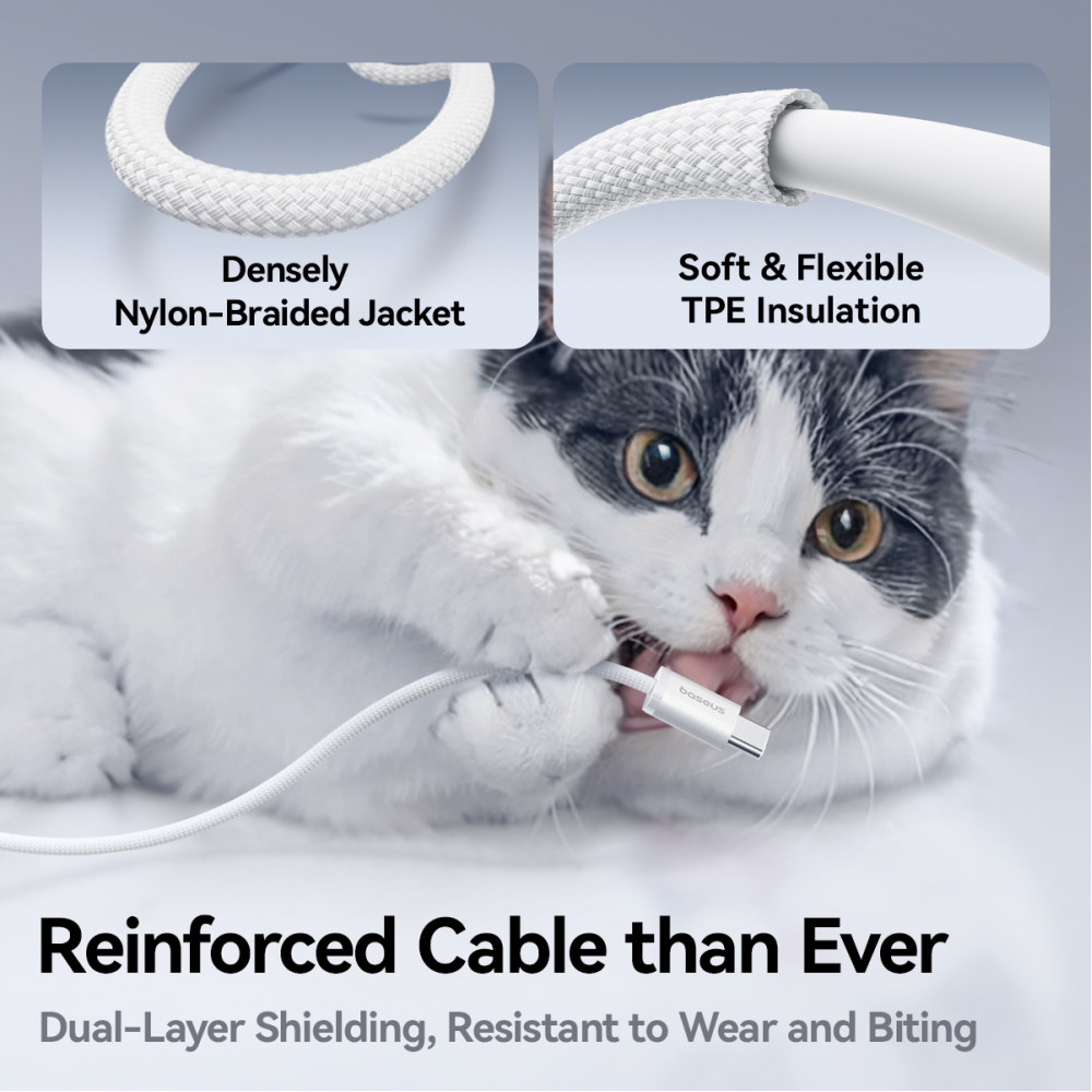Data Cable Baseus Dynamic 4 Series Type-C to Type-C 100W 2m (P10381400112-00)