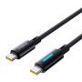 Data Cable Baseus Lit Button-Control Type-C to Type-C 100W 1m (P10379000121-00)