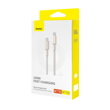 Data Cable Baseus Tungsten Gold Type-C to Type-C 100W 2m (P10319800G21-01)