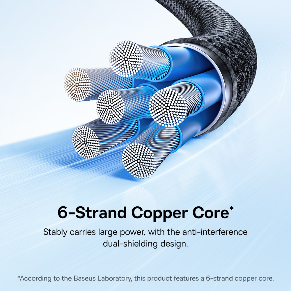 Data Cable Baseus Dura Type-C to Type-C 240W 1m (P10377803U03-00)