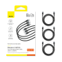 Data Cable Baseus Cafule Type-C to Type-C 60W 2m (3шт) (E0418501)