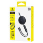 Data Cable Baseus Free2Pull Mini Retractable Type-C to Type-C+Type-C 100W 1.2m (E0415504)