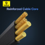 Data Cable Baseus Free2Draw Retractable Crystal 3in1 Micro+Lightning+Type-C 3.5A 1.1m (P10368700111-02)