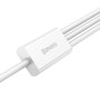 Data Cable Baseus Superior Series 3in1 Micro+Lightning+Type-C 3.5A 1m (P10320105221-00)