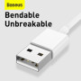Data Cable Baseus Superior Series 3in1 Micro+Lightning+Type-C 3.5A 1m (P10320105221-00)