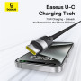 Data Cable Baseus StarSpeed 3in1 Micro+Lightning+Type-C 100W 1.5m (P10319900211-00)