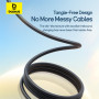 Data Cable Baseus Ultra-Fast 3in1 Micro+Lightning+Type-C 3.5A 1.3m (P10376303121-00)