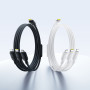 Data Cable Baseus Silky One-for-Three Type-C to Micro+Lightning+Type-C 100W 1.5m (P10377706123-00)