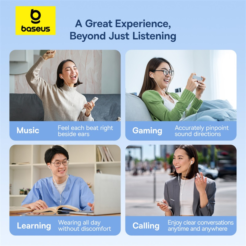 Навушники Baseus Encok CZ19 Type-C (A00182201213-00)