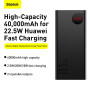 УЦІНКА УМБ Power Bank Baseus Adaman 40000mAh 22.5W Digital Display (PPAD020101) (під ремонт)