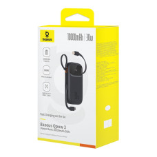 УМБ Power Bank Baseus Qpow2 10000mAh 30W Digital Display (with cable 2Type-C) (P10055008113-00)