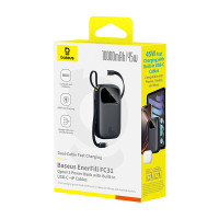 УМБ Power Bank Baseus EnerFill FC31 Qpow 3 10000mAh 45W Digital Display (with cable Type-C+Lightning) (E0028C00)