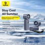 Вентилятор Baseus GoTrip DT1 High-Speed Foldable Handheld Fan (C10272301813-00) (з вбуд. акум.)