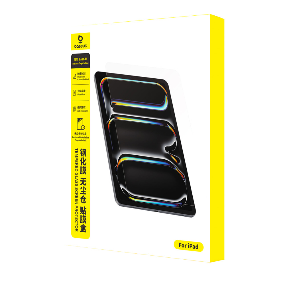 Захисне скло Baseus Crystalline HD Tempered Glass Screen Protector for iPad Air 6-Air 7 13inch (P0031107)