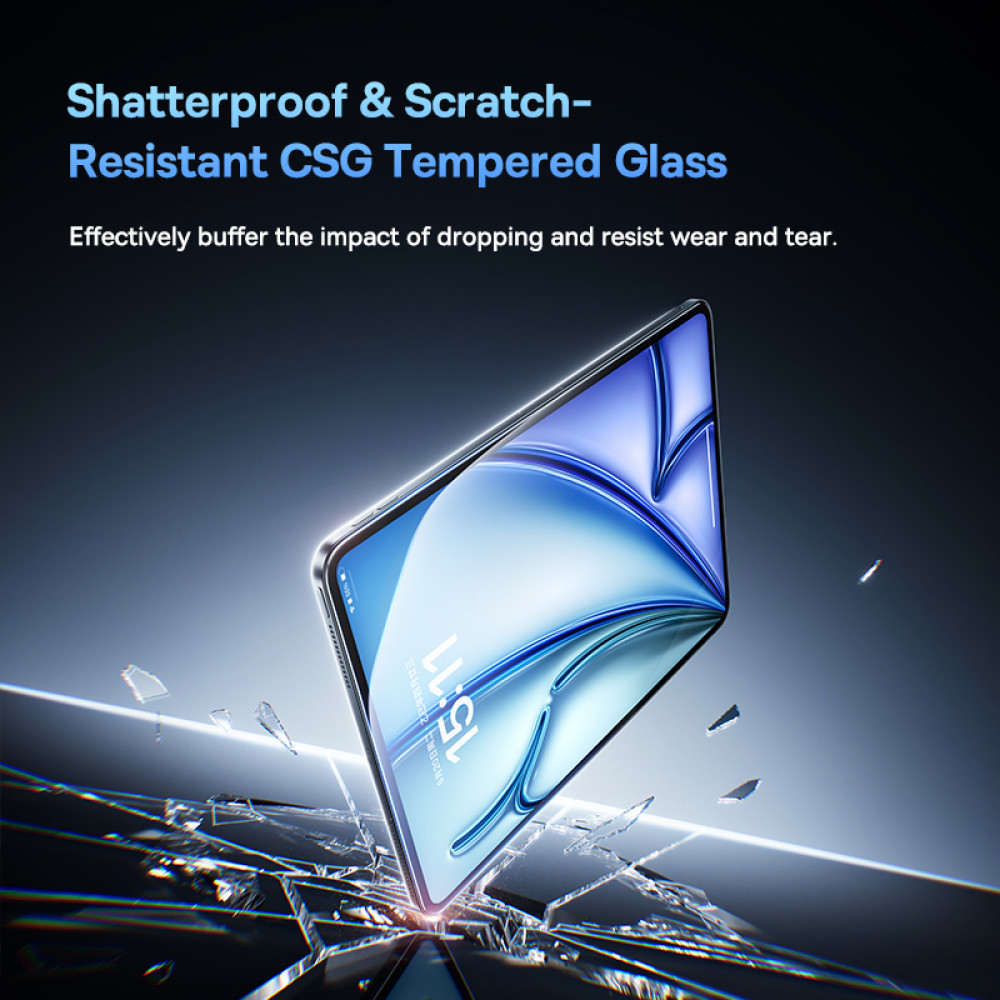 Захисне скло Baseus Crystalline HD Tempered Glass Screen Protector for iPad Air 6-Air 7 13inch (P0031107)