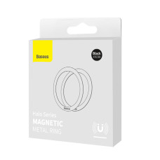 Кільце магнітне Baseus Halo Series Magnetic Metal Ring уп. 2шт. (PCCH000001)
