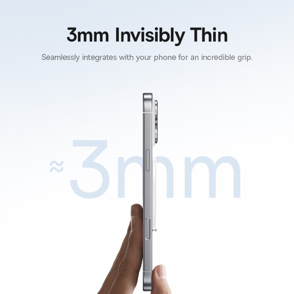 Кільце-тримач Baseus MagPro 3 Ultra Slim Magnetic Ring Phone Stand (Z0004700, Z0004701)