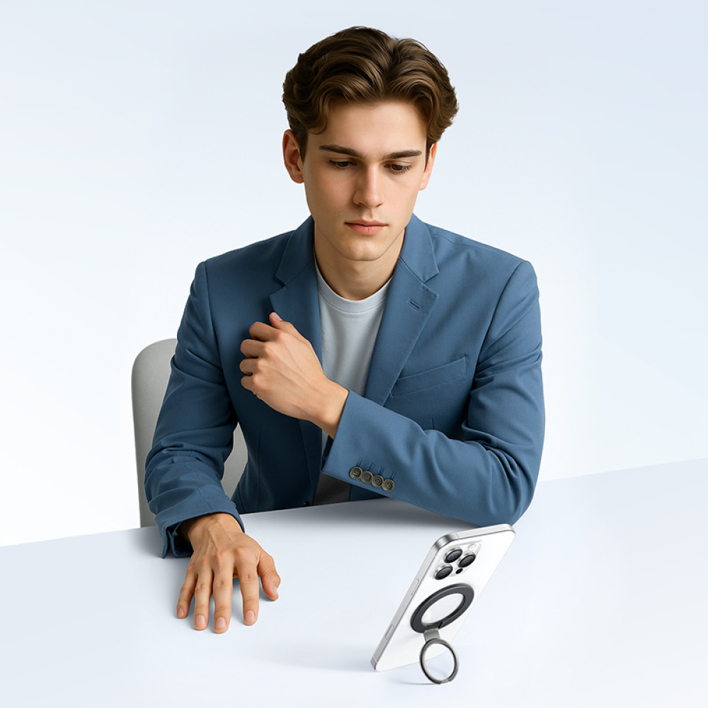 Кільце-тримач Baseus MagPro 3 Ultra Slim Magnetic Ring Phone Stand (Z0004700, Z0004701)