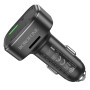 FM модулятор (Автомобільний зарядний пристрій) Borofone BC43 Flash QC3.0
