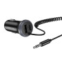 FM модулятор (Автомобільний зарядний пристрій) Borofone BC64 Contento 15W (with cable 3.5mm)