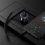 FM модулятор (Автомобільний зарядний пристрій) Borofone BC64 Contento 15W (with cable 3.5mm)