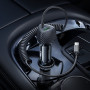 Автомобільний зарядний пристрій Borofone BZ31E Solid PD30W+QC3.0 Type-C