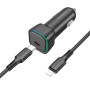 Автомобільний зарядний пристрій Borofone BZ28 Trophie PD30W Type-C to Lightning
