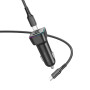 Автомобільний зарядний пристрій Borofone BZ28C Trophie PD60W Type-C to Lightning