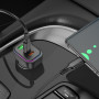 Автомобільний зарядний пристрій Borofone BZ28C Trophie PD60W Type-C to Lightning