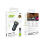 Автомобільний зарядний пристрій Borofone BZ32A Fresh PD30W+QC3.0 Type-C to Lightning