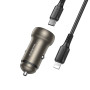 Автомобільний зарядний пристрій Borofone BZ32A Fresh PD30W+QC3.0 Type-C to Lightning
