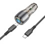 Автомобільний зарядний пристрій Borofone BZ30 Absolute PD30W+QC3.0 Type-C to Type-C