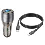 Автомобільний зарядний пристрій Borofone BZ30 Absolute PD30W+QC3.0 Type-C to Type-C