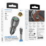 Автомобільний зарядний пристрій Borofone BZ30 Absolute PD30W+QC3.0 Type-C to Type-C