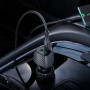 Автомобільний зарядний пристрій Borofone BZ31C Solid PD30W+QC3.0 Type-C to Type-C