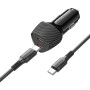 Автомобільний зарядний пристрій Borofone BZ31D Solid PD60W Type-C to Type-C