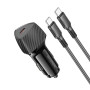 Автомобільний зарядний пристрій Borofone BZ31B Solid PD30W Type-C to Type-C