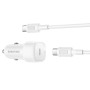 Автомобільний зарядний пристрій Borofone BZ34A Cloud single port PD20W Type-C to Type-C
