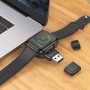 Бездротовий зарядний пристрій Borofone BQ31 Portable for iWatch+SAM