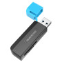 Card Reader Borofone DH9 Wisdom 2in1 USB 2.0